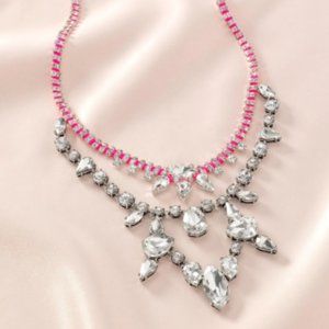 Stella & Dot Neon Dream Statement Necklace